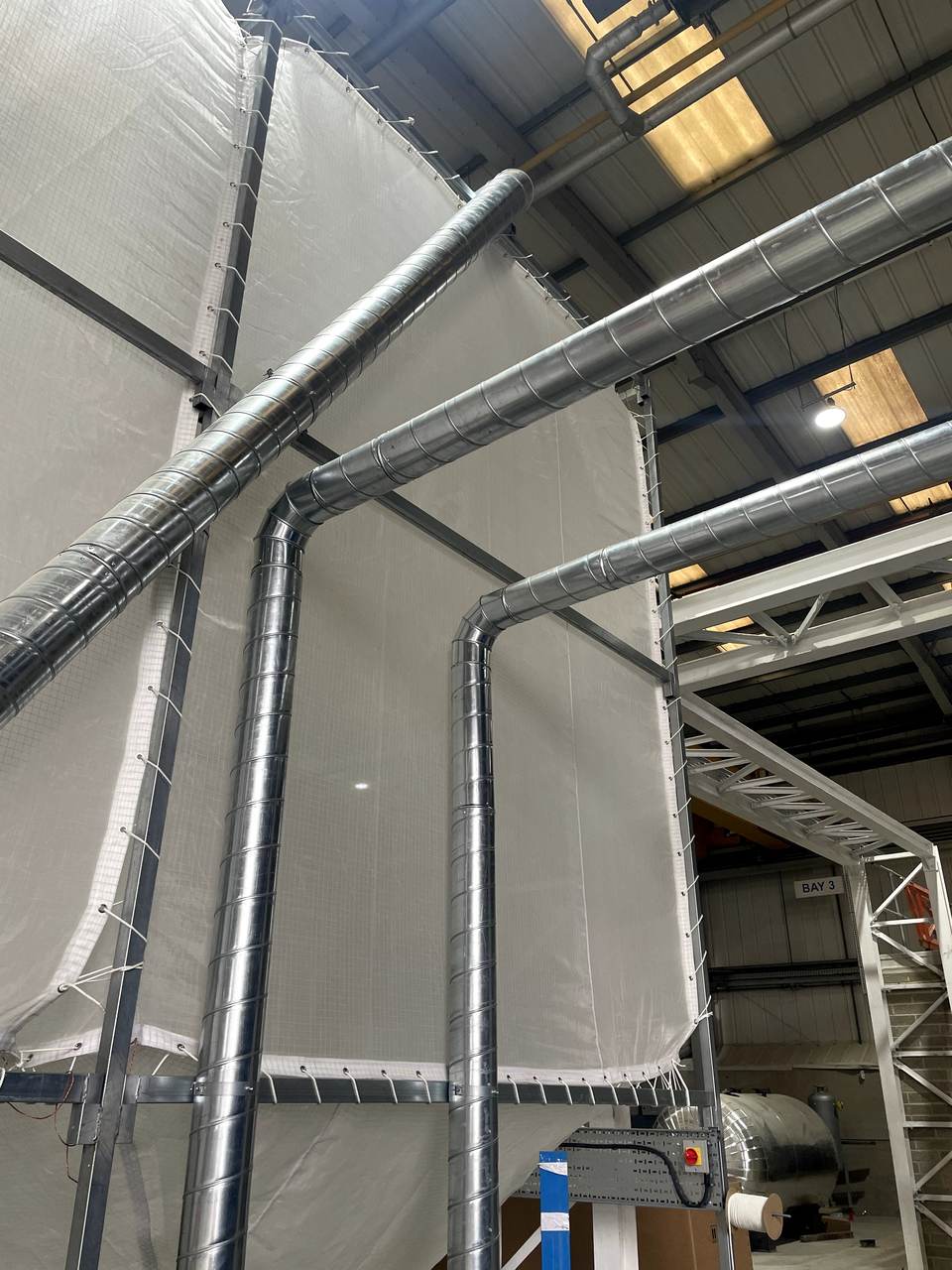 Montaje industrial de silos y maquinaria en Leeds (Reino Unido) - imagen 7